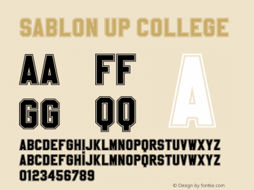 Sablon Up College 001.000图片样张