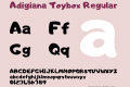 Adigiana Toybox Font Adigiana Toybox Regular Font Adigianatoybox Font Fontsrus Font Adigiana Toybox Regular Version 1 00 Font Ttf Font Uncategorized Font Fontke Com For Mobile