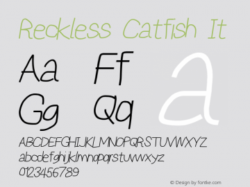 Reckless Catfish It Version 0.2894图片样张