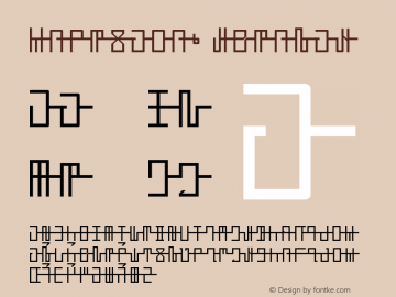 Zungkayu Regular Version 1.0 Font Sample
