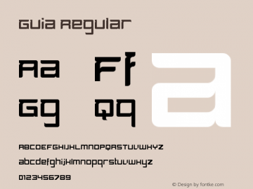 Guia Regular Version 1.0图片样张