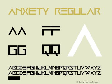 Anxiety Regular Version 1.0图片样张