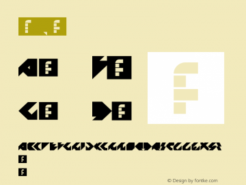 3engl Regular Version 1.0 Font Sample