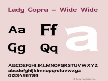 Lady Copra - Wide Wide Version 001.000图片样张