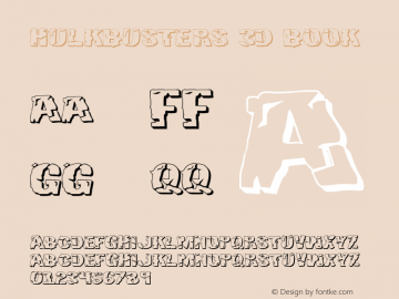 Hulkbusters 3D Book Version 1图片样张