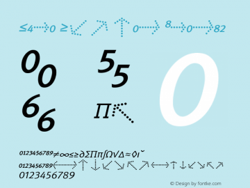 Meta Normal Italic Version 004.301图片样张