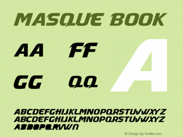 Masque Book Version 1.0图片样张