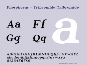 Phosphorus - Tribromide Tribromide Version 001.000图片样张