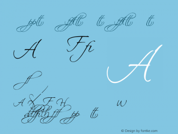 Scriptina - Alternates Alternates Version 2.0 Font Sample