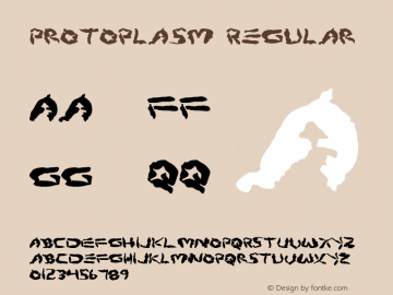 Protoplasm Regular 2 Font Sample
