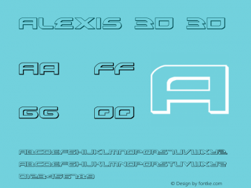 Alexis 3D 3D 001.000图片样张