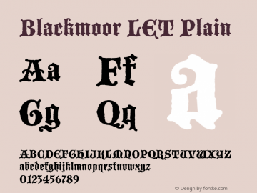 Blackmoor LET Plain 3.4图片样张