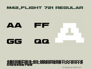 M42_FLIGHT 721 Regular Version 1.00图片样张