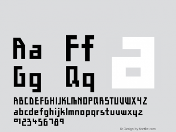 산돌60B Regular 001.000 Font Sample