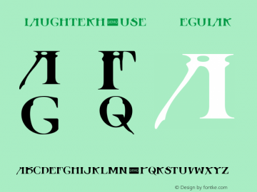 Slaughterhouse DEMO Regular 1.0 Font Sample