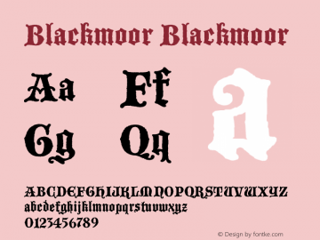 Blackmoor Blackmoor Version 1.0图片样张