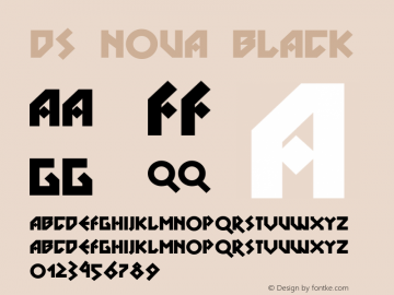 DS Nova Black Version 1.0; 2002; initial release图片样张
