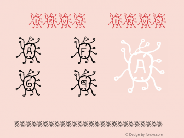 Virus Virus Virus Font Sample