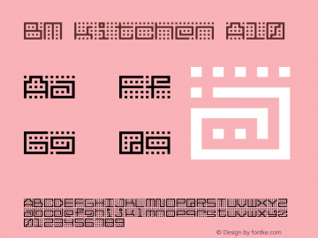 BM kitchen A10 Macromedia Fontographer 4.1J 02.3.29 Font Sample