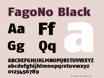 FagoNo Black Version 001.000图片样张