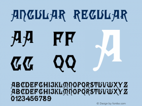 Angular Regular Version 001.005图片样张