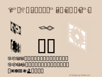 HellraiserPuzzleBoxBats Regular Macromedia Fontographer 4.1.5 2/11/04 Font Sample