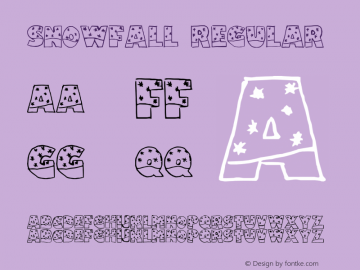 Snowfall regular 2003; 1.0, initial release图片样张