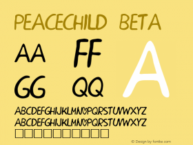 PEACECHILD BETA BETA图片样张