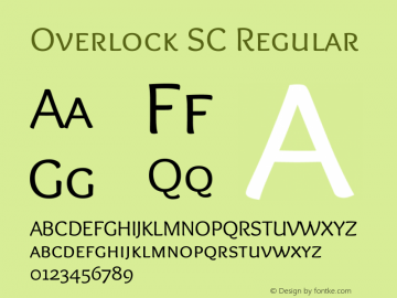 Overlock SC Regular Version 1.001图片样张
