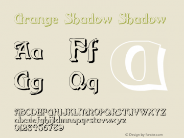 Grange Shadow Shadow Version 001.001图片样张