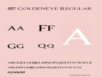 007 GoldenEye Regular Version 1.0图片样张