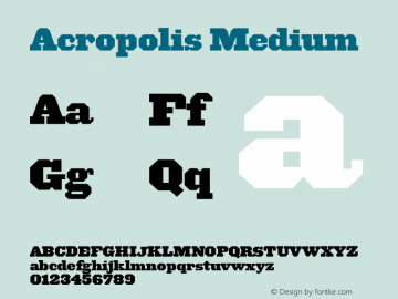 Acropolis Medium 001.000图片样张