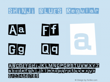 SHINJI BLUES Regular Version 1.00图片样张