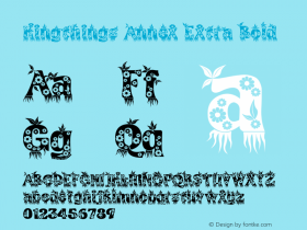 Kingthings Annex Extra Bold Version 1.0, 2004图片样张