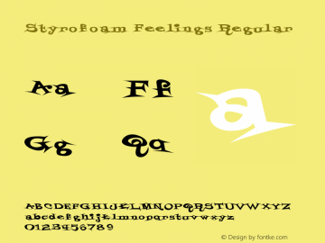 Styrofoam Feelings Regular Version 3.100图片样张
