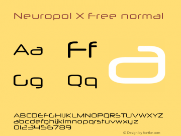 Neuropol X Free normal Version 001.001图片样张