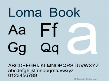 Loma Book Version 0.9.14: 2008-05-16图片样张