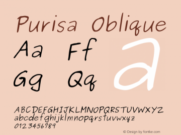 Purisa Oblique Version 003.000: 2014-03-17图片样张