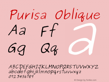 Purisa Oblique Version 003.000: 2014-03-17图片样张
