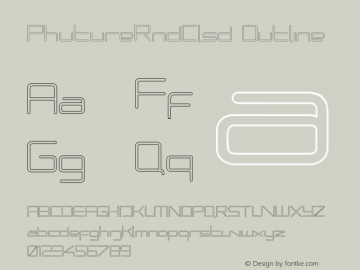 PhutureRndClsd Outline Version 001.000图片样张