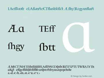 LeMondeLivreClassic AltRegular Version 001.001 Font Sample