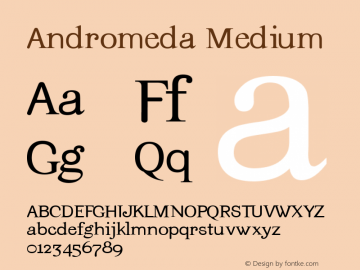 Andromeda Medium Version 001.000图片样张