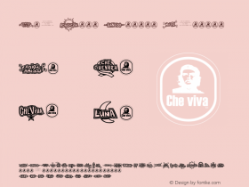 Che Viva Banana Regular 1.0 - 01.01.1999 Font Sample