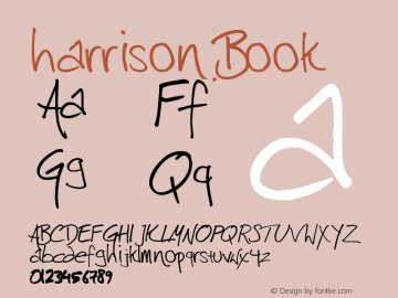 harrison Book Version 1.00 October 26, 200图片样张