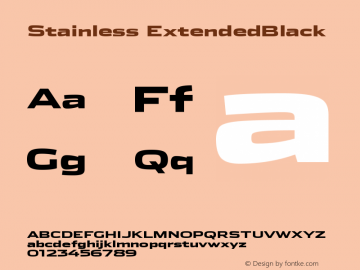 Stainless ExtendedBlack Version 001.000图片样张