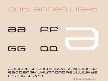 Outlander Light Version 001.000图片样张