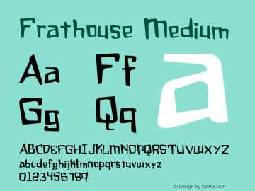 Frathouse Medium Version 001.000图片样张
