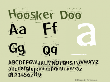 Hoosker Doo Version 001.000图片样张