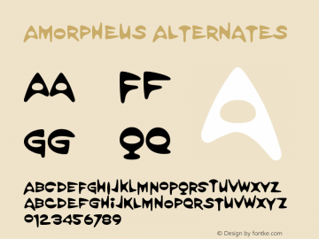 Amorpheus Alternates Version 001.000图片样张