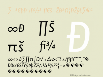 Eureka Sans RegularItalicExp Version 004.301图片样张